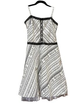 MY MICHELLE Black and White Dress, Size 3 Juniors